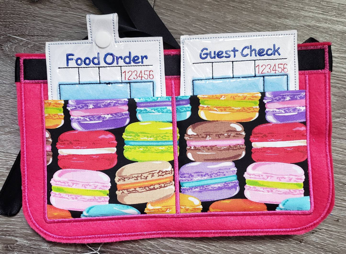 Waitress play set - Restaurant toys - Restaurant play set - pretend restaurant - pretend menus - pretend play - play kitchen- pocket apron