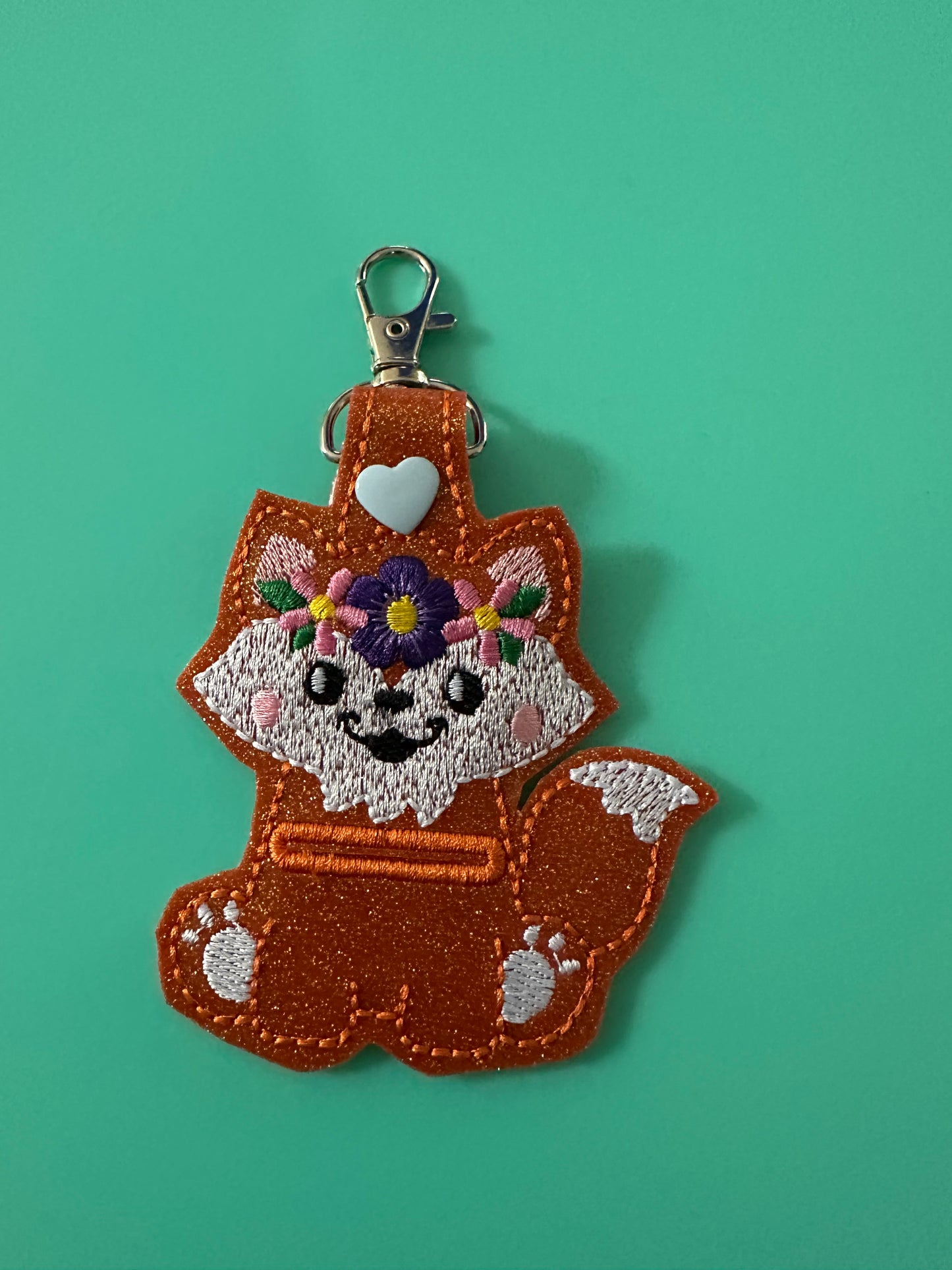 Shaped Grocery Cart Quarter Keeper Keychain