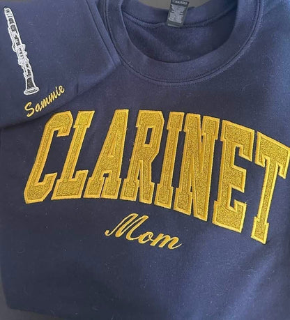 Customized Personalized Sweatshirt for Band students, parents, grandparents