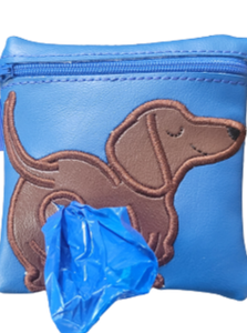 Dachshund Poop Bag Pouch - gift for dog lover - Gift for Dog Walker - veterinarian - dog breed - dog groomer - Dachshund Butt