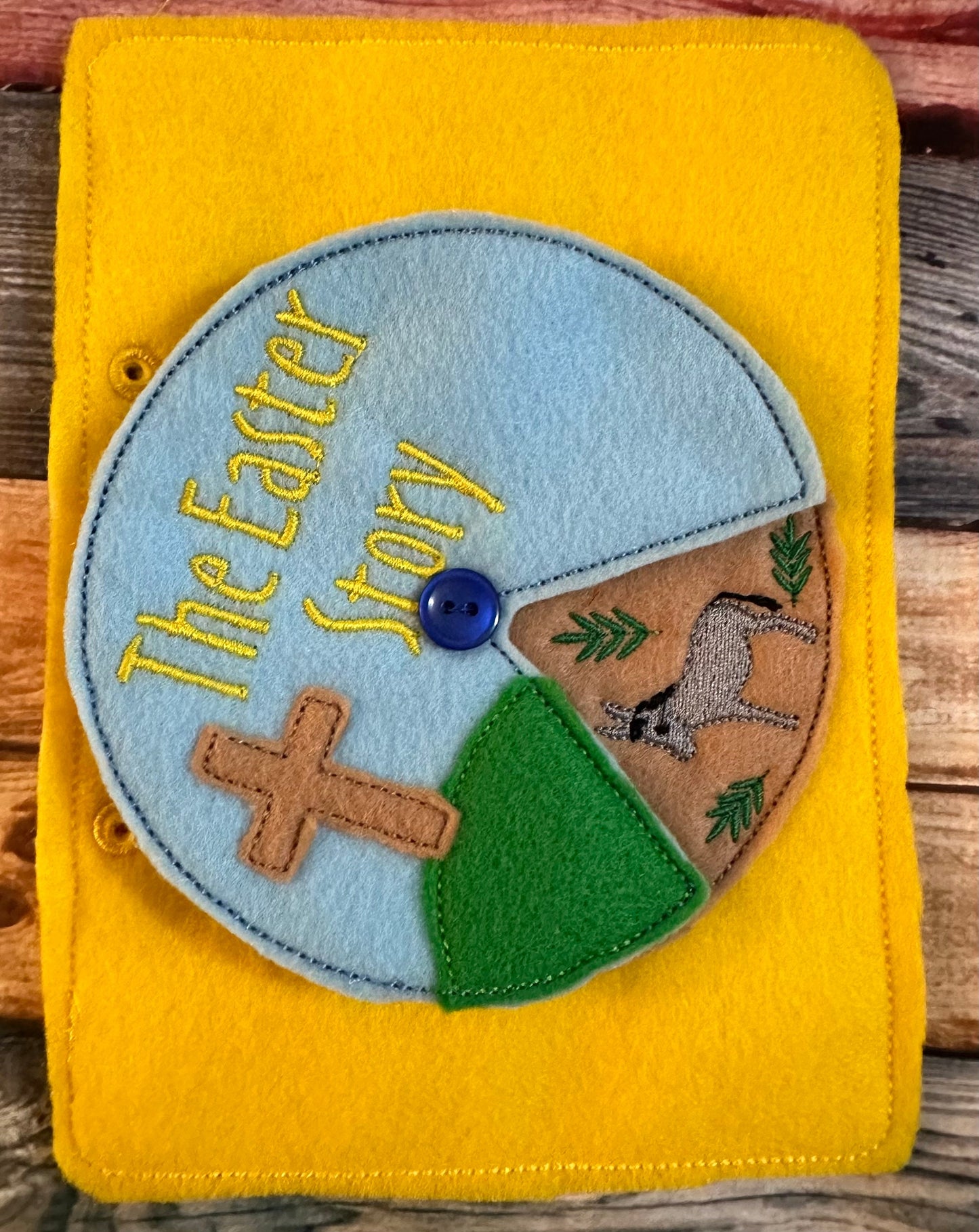 Felt My Bible Quiet Book - Gift for Toddler - Baptism Gift - Chirch Activity Book - Gift for Teacher - Busy Book - Learning Toy