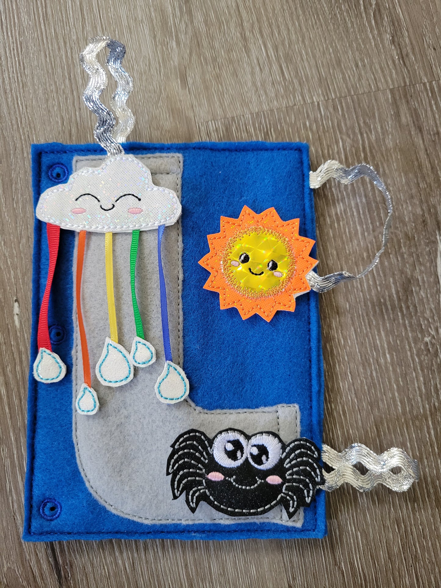 Nursery Rhyme Quiet Book, gift for toddler, Christmas Gift