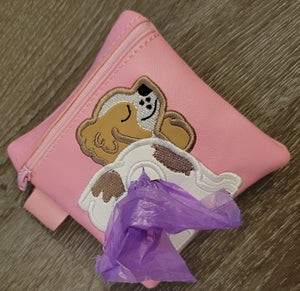 King Charles Cavalier Spaniel Poop Bag Zipper Pouch - gift for dog love - Gift for Dog Walker - veterinarian - dog breed - Cavalier Butt