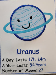 Planet Flash Cards - Outer Space Facts - Teaching Tool - Classroom - Homeschool - Montessori - Educational