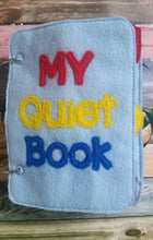 Toddler quiet book  - quiet book pages - personalized quiet book