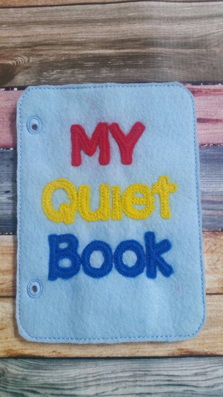 Toddler quiet book, personalized toddler gifts, felt toddler book, soft activity book, felt busy book for toddlers
