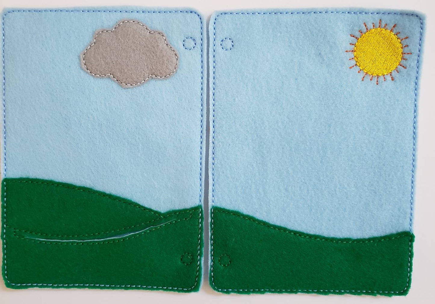 Farm Animal Felt Quiet Book Page - Busy Book - Activity Book - learning board - Interactive - Barn - Horse - Sheep - pig - cow