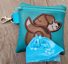Beagle Poop Bag Pouch - gift for dog lover - Zippered poop bag holder-  Gift for Dog Walker - veterinarian - dog groomer