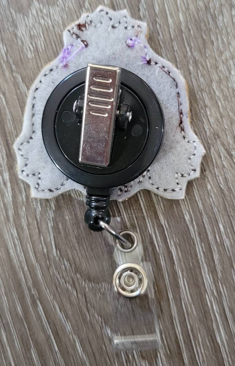 Shih Tzu Dog Breed Badge Reel - Retractable Name Badge Holder - uniform - ID Holder - Nurse Gift - Hospital Employee Gift