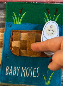 Felt My Bible Quiet Book - Gift for Toddler - Baptism Gift - Chirch Activity Book - Gift for Teacher - Busy Book - Learning Toy