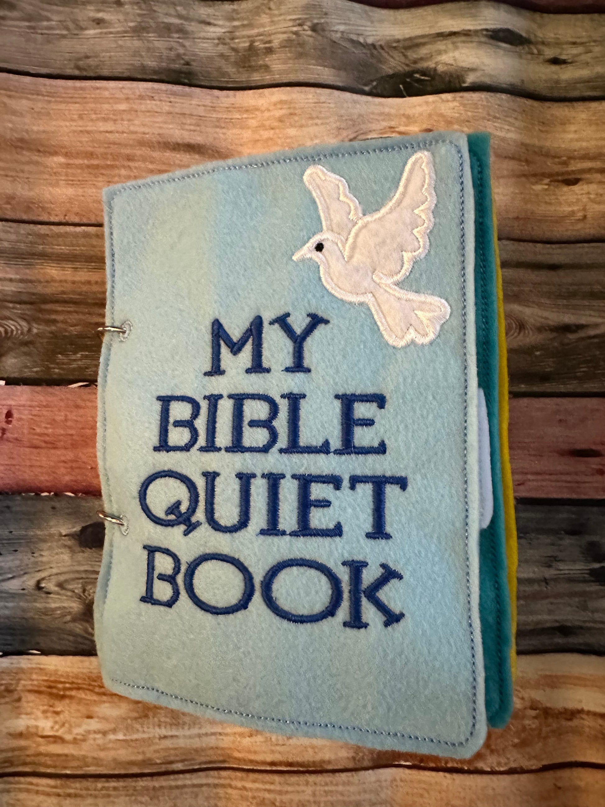 Felt My Bible Quiet Book - Gift for Toddler - Baptism Gift - Chirch Activity Book - Gift for Teacher - Busy Book - Learning Toy